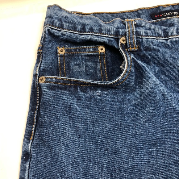 Vintage 90s Jeans Mom Jean Dark Wash Size 12 - Picture 6 of 9